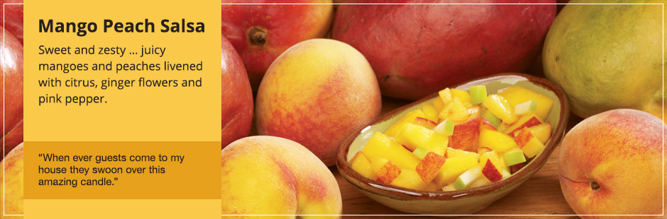 Znalezione obrazy dla zapytania mango peach salsa yankee