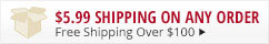 $5.99 Shipping on any order