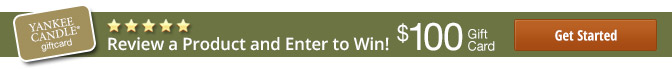 Get entered to win a Yankee Candle Gift Card