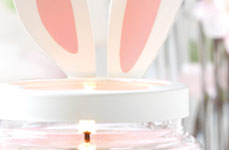 Bunny Ears Candle Topper