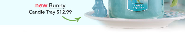 Bunny Candle Tray