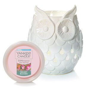 Marble Electric Wax Melts Warmer with Timer & Light - Wax Warmers