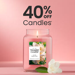 40% OFF Candles