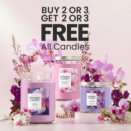 Buy 2 or 3, Get 2 or 3 Free Candles