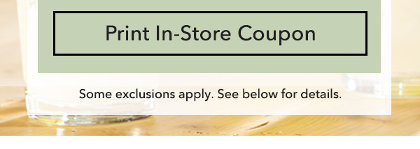 Print In-Store Coupon