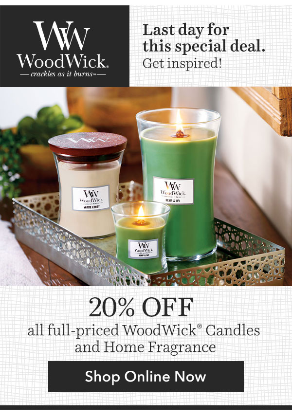 WoodWick® Brand Candles
