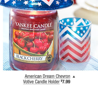 American Dream Chevron Votive Candle Holder