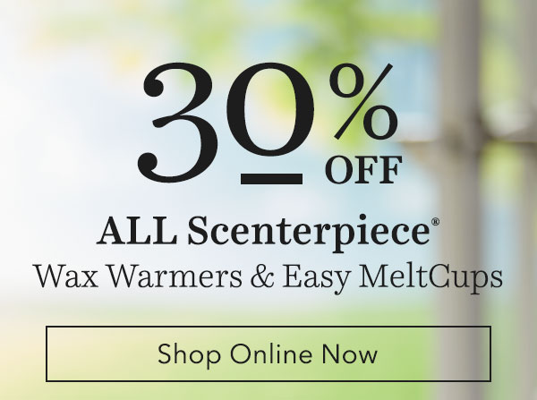 30% off All Scenterpiece Wax Warmers & Easy MeltCups
