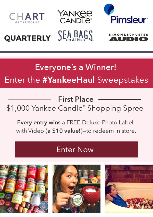 Everyone's a Winner! Enter the #YankeeHaul Sweepstakes