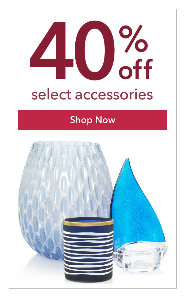 40% off select accessories