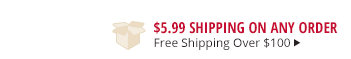 FREE SHIPPING OVER $100