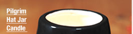 Pilgrim Hat Jar Candle Shade $18.99