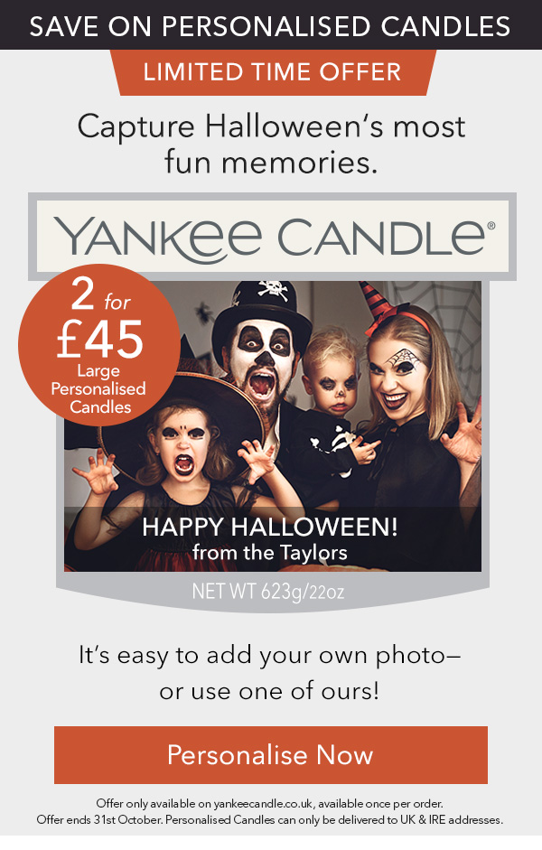 Save on Personalised Candles