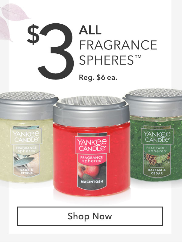 $3 All Fragrance Spheres