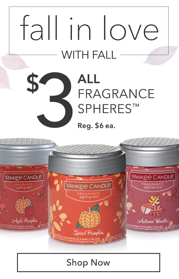 $3 All Fragrance Spheres