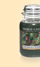 Balsam & Cedar Large Jar Candle
