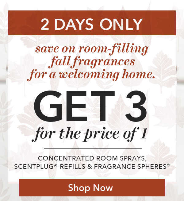 Get 3 for the price of 1!