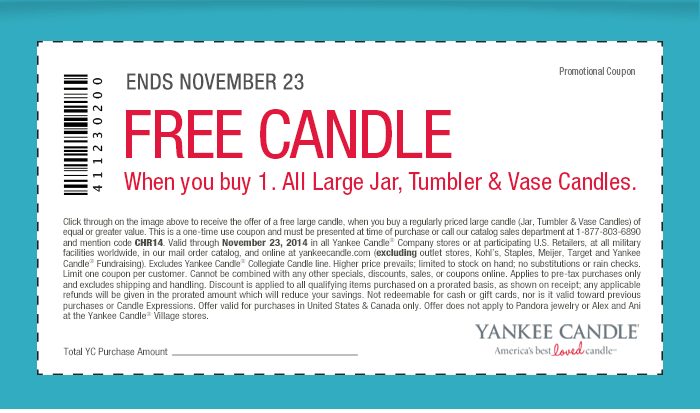 Coupon: Buy 2, Get 2 Free - All Candles
