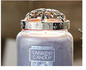 Frosty Collection Illuma-Lid® Jar Candle Topper