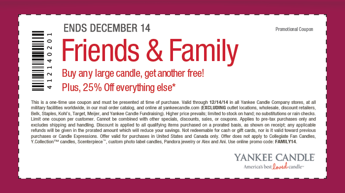 2 FREE CANDLES with purchase of 2 large candles.